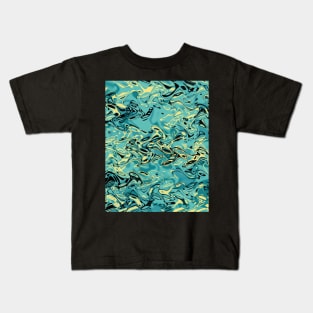 Abstract Art Marble Kids T-Shirt